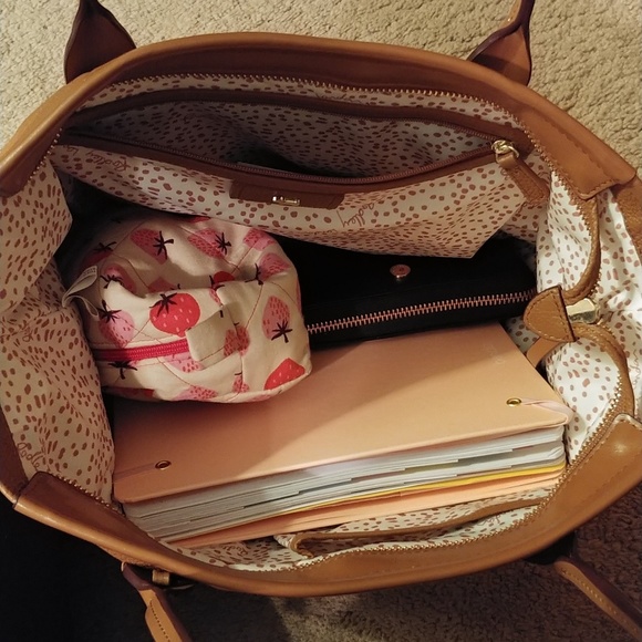 Radley London zip top leather tote bag - Picture 4 of 8